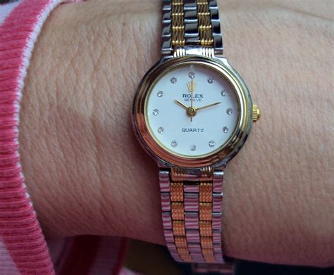 women's rolex geneve quartz watch